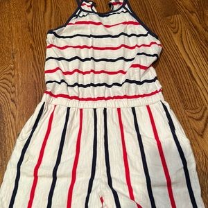 Red white and blue romper from the vineyard vines/ target collab